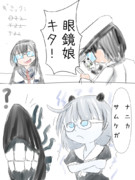 艦これ落書き漫画　「発令！「捷三号作戦警戒」」E2攻略中