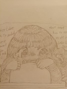 果糖ケーキ作ってみました。(艦これの北上さんに出演してもらってます。。)