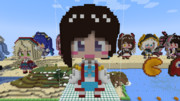 マインクラフトで作った鈴鹿詩子