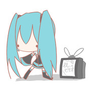 貞子ごっこミクさん