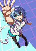 ハイアングル ニコニコ静画 イラスト