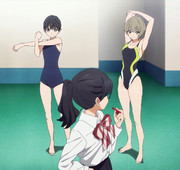 【素材】明日ちゃんのセーラー服(37)　準備いい？