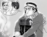 過去を思い出す杉元さん