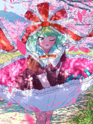 花吹雪とひな祭り