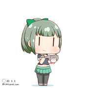 夕張　艦これワンドロ　220305