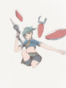 艤装をパージしながら単艦突っ込んでくる愛の強い夕張