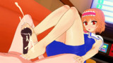 マイクを弄ぶHNS姉貴 (コイカツ！キャラカード配布)