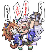 【ウマ娘】お爺ちゃんに甘える孫【ゴルシ】