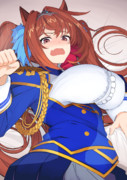 添い寝を拒否するダイワスカーレット