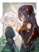 ランファさんとコッコロちゃん