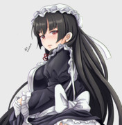 罰ゲームでメイドをやらされる磯風