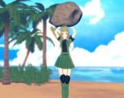 ザクの日記念　擬人化ザク(ククルス・ドアン仕様)