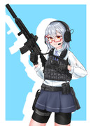 武装JKなうちの子