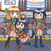 わたモテ新刊21巻表紙のもこっちと小宮山さんとゆうちゃん