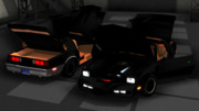 【MMD】KNIGHTRIDER K.I.T.T.&K.A.R.R. ver2.0【モデル配布】