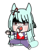 フジマサマーチ（走る/全力/黒/泣いて）