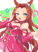 カワカミプリンセスですわ！！