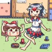 いたずらの話で盛り上がる鬼人正邪さんとゆっくりさん