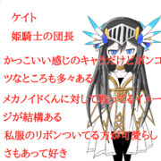 キャラ説明的なの10 ケイト