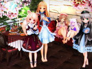 【今日のレア様】お花見テラス…♡