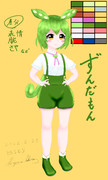 東北ずんだもん：立ち絵素材(PSD)