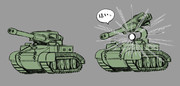 ゆっくり実況（StandardB）で使用した戦車絵