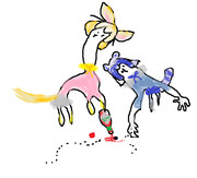 アリにタバスコをあげる アライさんとフェネック