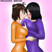 なかはぐインナー擦り付け