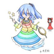 【日曜ぬりえ劇場】イマジナリ色瑞霊