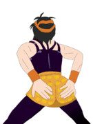 ナランチャのプリケツエロい！スタンド使いのケツがこんなに締まりがいいなんて