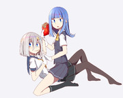 浜風と初風ちゃん。