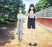 【素材】明日ちゃんのセーラー服(61)　間に合ってよかったぁ、うふふふ