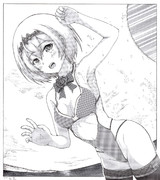 戯れ短髪ヴィクトリアスさん。