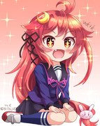 4月を前に期待を隠し切れないうーちゃん！