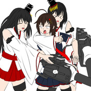 扶桑+山城+時雨