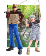釣りキチ三平 ニコニコ静画 イラスト