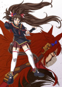 謎のマスク・ド・三冠ウマ娘とその偉大なる姉