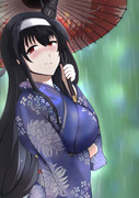 「提督、もう梅雨の季節ですね。」