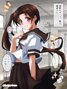 清楚なセーラー服だ綾波さん