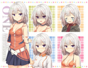 ONE 立ち絵フリー素材