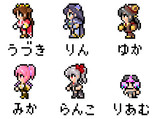 【GBA版FF2×デレマス】ファイナルファンタジー151's キャラドット絵2