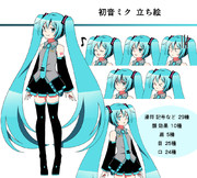 【立ち絵】初音ミク