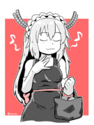 髪の毛セットもメイドコスするのも面倒くさくなったトール