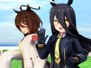 1着のカフェと入着のタキオン