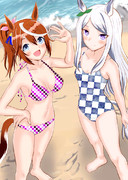 テイオーとマックイーン