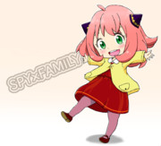 アーニャ　塗った