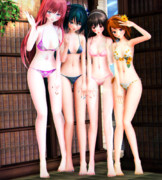 【今日のミクお姉さん】ふとももさんを 揃えて…♡