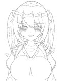 【描画】巨乳ロリ