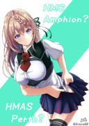 アンフィオン時代の制服に袖を通すパース