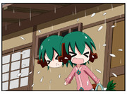 お寺の前のヤマビコさん　・６３日目